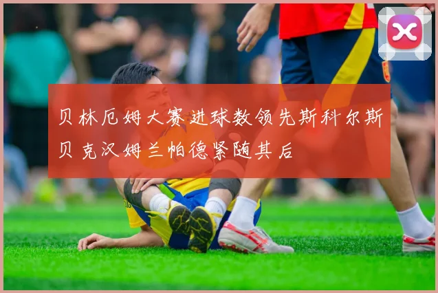 贝林厄姆大赛进球数领先斯科尔斯贝克汉姆兰帕德紧随其后
